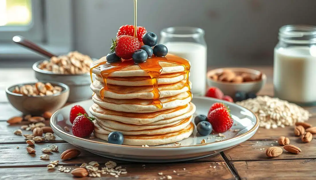oat flour pancakes